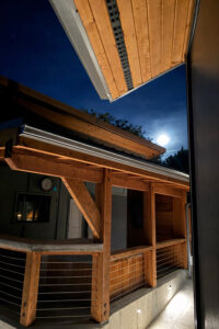 Hot Tub Area Built in Creston BC