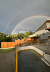Home Ice Rink built in Creston